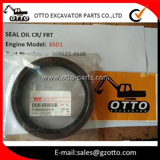 EX300-3 6SD1 ISUZU Sello de aceite del cigüeñal delantero 109625-4510 1096254510