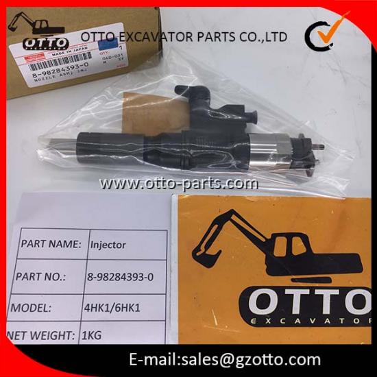 Inyector de combustible ISUZU ZX200-3 ZX330-3 4HK1 6HK1 8-98284393-0 8982843930 898284-3930