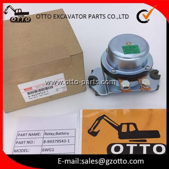 Relé ISUZU ZX470-3 6WG1 8-94379543-1 8-94379-543-1 8943795431 894379-5431