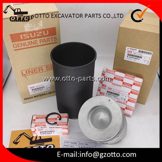 ISUZU ZX200-3 4HK1 1-87813539-0 1878135390 Juego de revestimientos