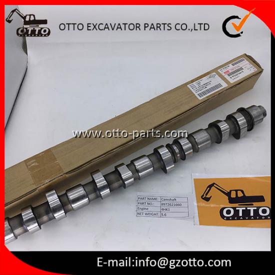ISUZU ZX200-3 4HK1 8-97262166-0 8972621660 Árbol de levas