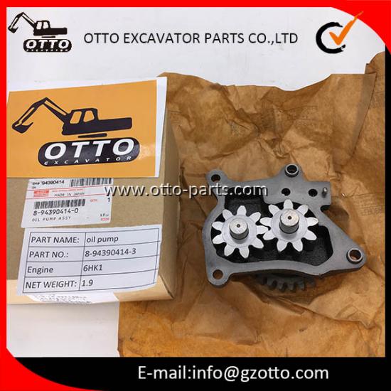 Conjunto de bomba de aceite ISUZU ZX330 6HK1 8-94390414-3 8943904143 8943904140