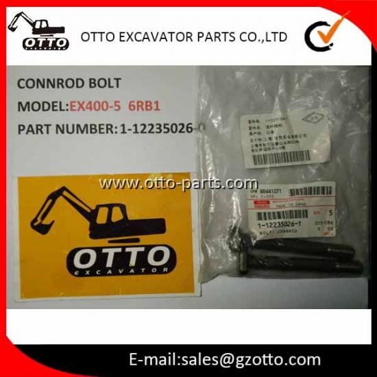 Perno Isuzu EX400-5 6RB1 1-12235026-1 1122350261 112235-0261 11,4 mm x 104 mm