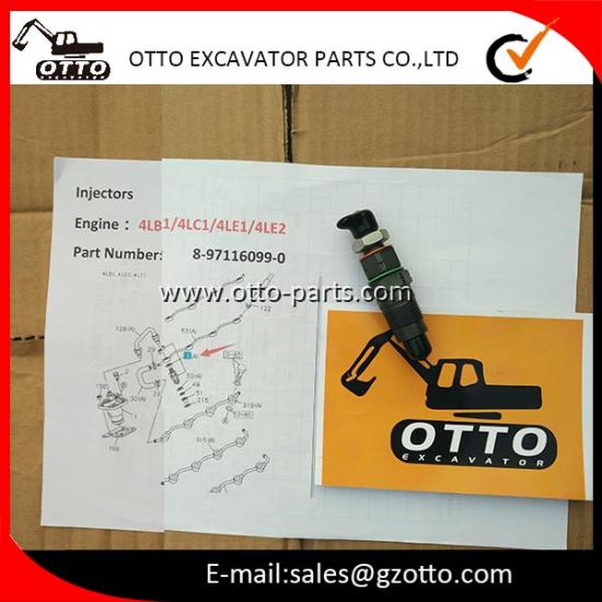 Inyector ISUZU 4LB1 4LC1 4LE1 4LE2 8971160990 897116-0990 8-97116099-0