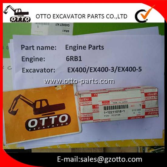 Pasador de pistón ISUZU 6RB1 EX400-5 1-12211018-0 1122110180 112211-0180
