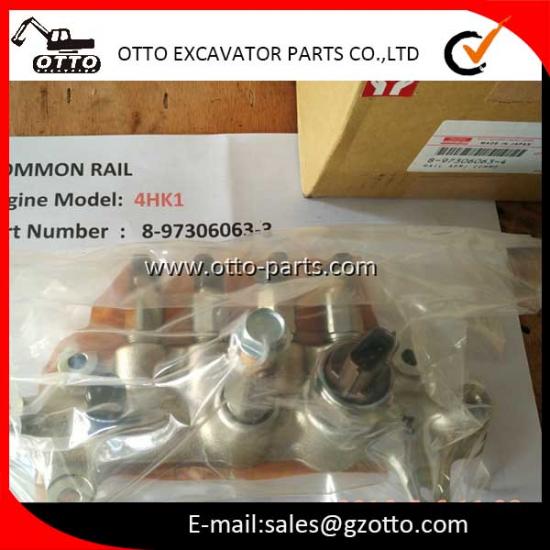 ISUZU ZX200-3 4HK1 Carril común 8-97306063-3 8973060633