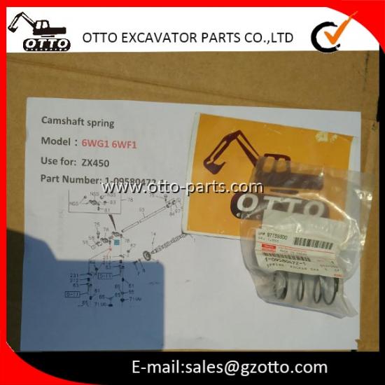 Resorte de válvula ISUZU ZX450 6WG1 1-09580472-1 109580-4721 1095804721