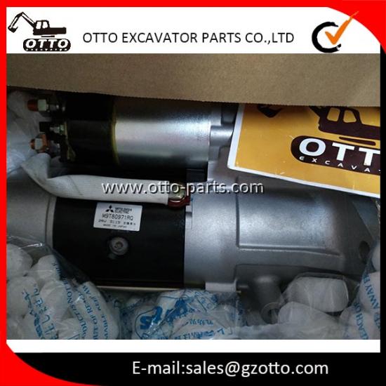Motor de arranque ISUZU ZX450 6WG1 1811003410 181100-3410 1-81100341-0