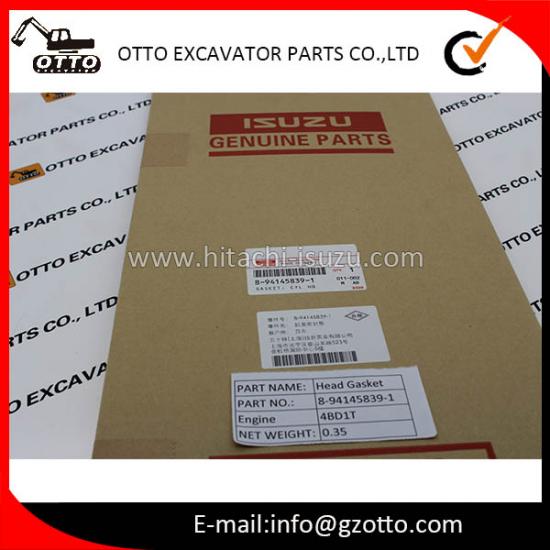 Junta de culata para ISUZU EX100 4BD1T 8-94145839-1 8941458391 894145-8391