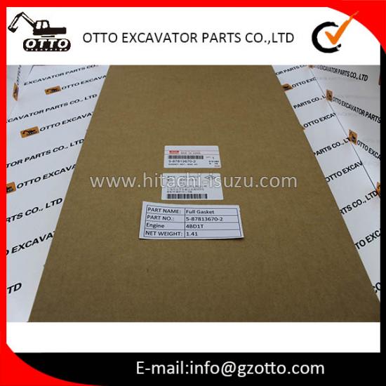 Juego completo de juntas para motor ISUZU EX100 Genuine 4BD1T 5-87813670-2 5878136702 587813-6702
