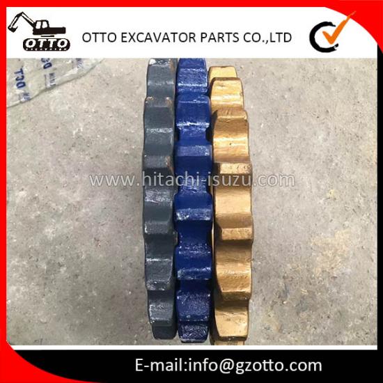 Rueda dentada 1018740 para excavadora HITACHI EX200-2, piezas del tren de rodaje Hitachi