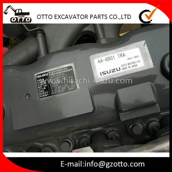 Conjunto de motor HITACHI EX200-5 6BG1 ISUZU de 113,2 kW