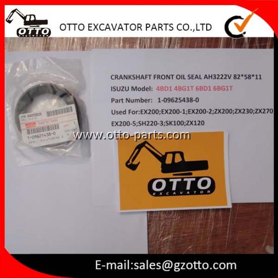 EX200-5 6BG1T Sello de aceite delantero del cigüeñal 1096254380 AH3222V 82X58X11