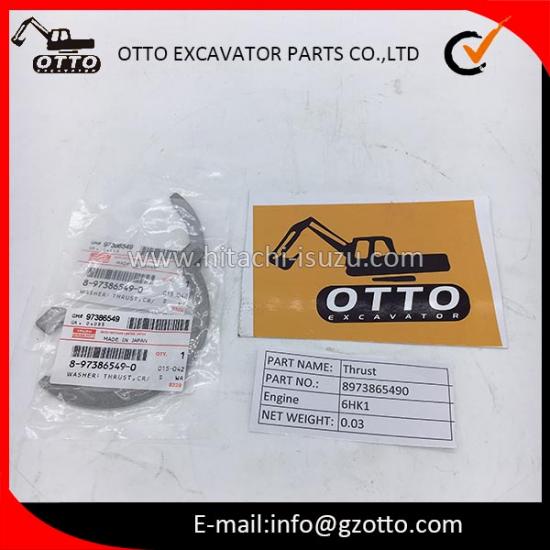 Arandela de empuje ISUZU 6HK1 8973865490 97386-5490 9-7386549-0