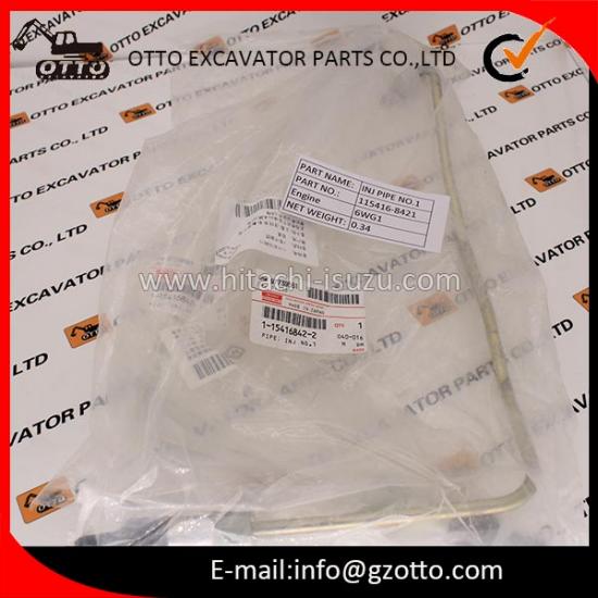 Tubo de inyección de combustible ISUZU 6WG1 n.° 1 1154168421 115416-8421 1-15416842-1