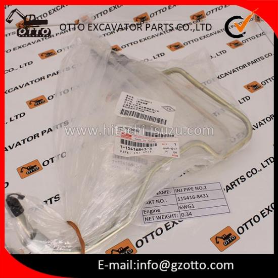 Tubo de inyección de combustible ISUZU 6WG1 n.° 2 1154168431 115416-8431 1-15416843-1