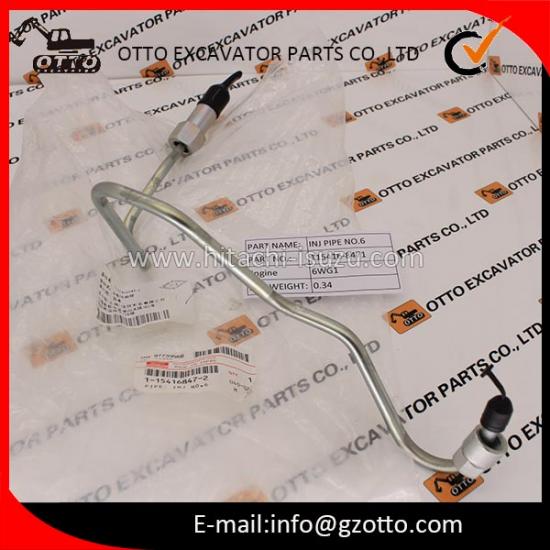 Tubo de inyección de combustible ISUZU 6WG1 n.° 6 1154168471 115416-8471 1-15416847-1