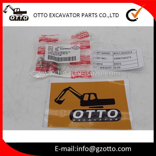 Perno de boquilla para ISUZU EX300-5 6SD1 1096750371 109675-0371 1-09675037-1