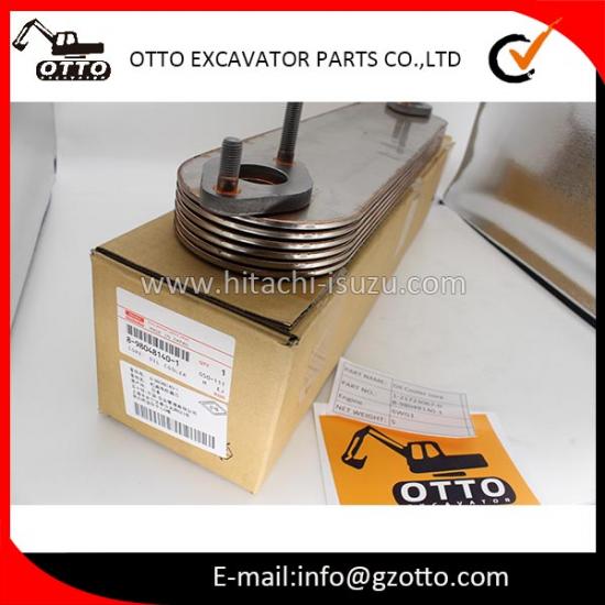 Núcleo del enfriador de aceite ISUZU 1-21723067-0 8-98048140-1 8980481401 6WG1