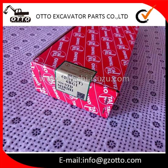 Cojinete principal TAIHO M182H1 0,00 Tamaño estándar FSR camión 6BD1 6BG1-T 1-11510074-1 1115100741