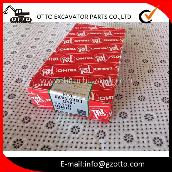 Cojinete de biela y bancada TAIHO ISUZU 6BB1 6BD1 D500 R169H1 0,25 Cojinete de motor