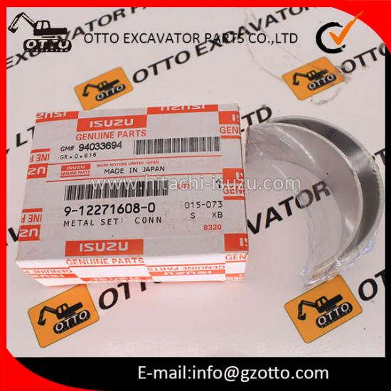 Proveedor chino: ISUZU 6BG1T, conjunto de conexión metálica, cojinete de biela 9122716080 912271-6080