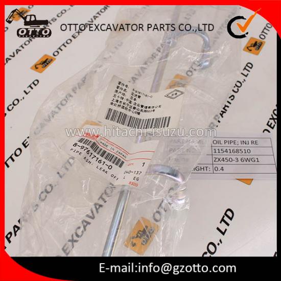 Conjunto de tubería de escape de alta calidad para HITACHI ZX450-3 ISUZU 6WG1 1-15416851-0 8-97617161-0