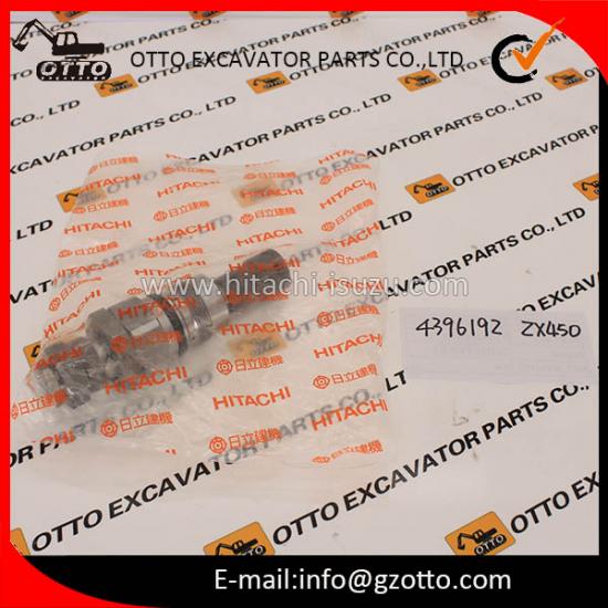 Piezas de maquinaria HITACHI ZX450 4396192 Válvula de alivio original