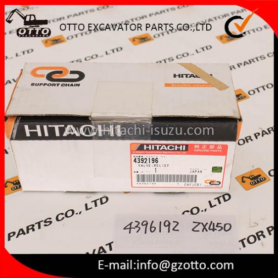 Piezas originales HITACHI EX400-5 4392196 Válvula de alivio Japón