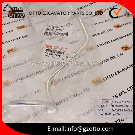 Inyección de combustible diésel para HITACHI ZX450-3 ISUZU 6WG1 8980259980 898025-9980