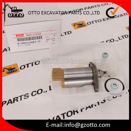 Kit de bomba de piezas ISUZU 4HK1, válvula solenoide 8980436870, 898043-6870, 8-98043687-0