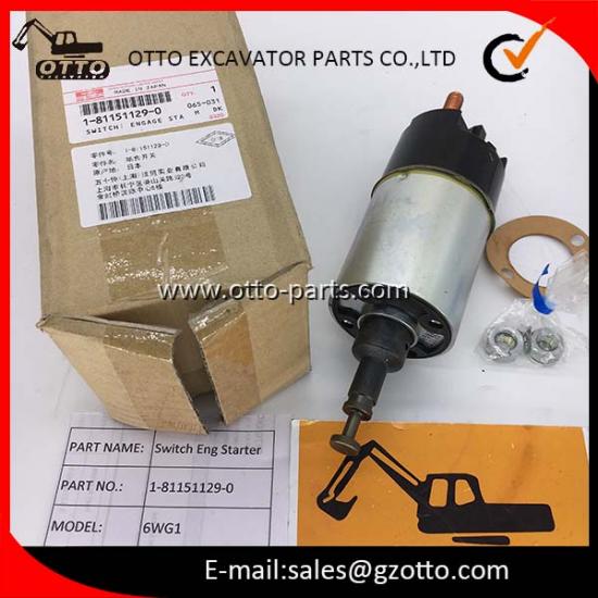ISUZU ZX650-3 6WG1 Interruptor de arranque del motor 1811511290
