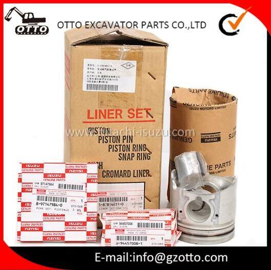 Juego de revestimientos 80NX 4JG1 5878146090 587814-6090 5-87814609-0 5-87814-609-0