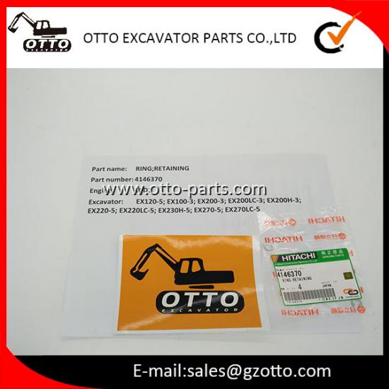Anillo de retención HITACHI EX120-5 EX100-3 EX200-3 EX220-5 EX230-5 EX270-5 4146370