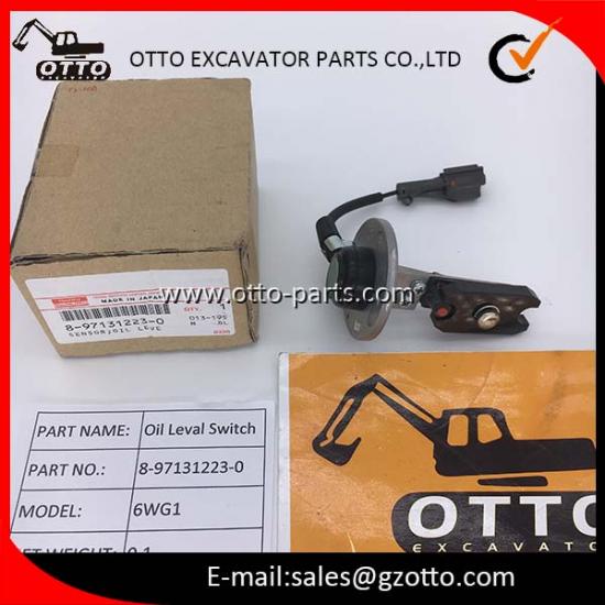 Interruptor de nivel de aceite ISUZU ZX870-3 6WG1 8-97131223-0 8-97131-223-0 8971312230 897131-2230