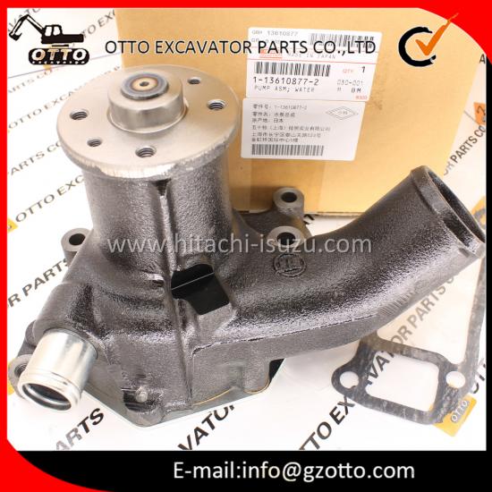 Bomba de agua del motor HITACHI ZX200 ISUZU 6BG1 1136108772 113610-8772