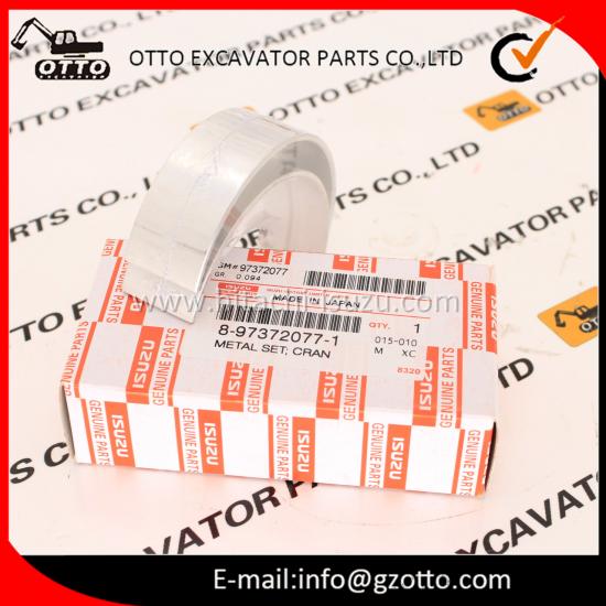 Juego de cojinetes de cigüeñal metálicos ISUZU 6HK1 ZX330-3 HITACHI Agent 8-97372077-1