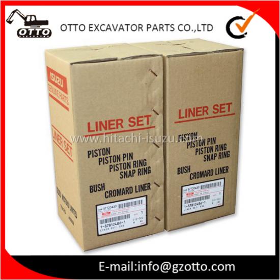 EX200-5 6BG1T Juego de revestimientos de 3 anillos 1878115640 187811-5640 1-87811564-0 1-87811-564-0