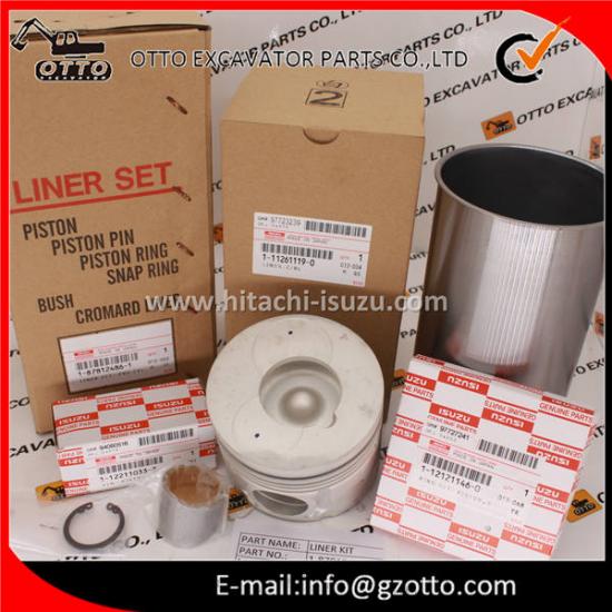 Kit de revestimiento CHINA ISUZU 6BG1 4 ANILLOS MEJOR