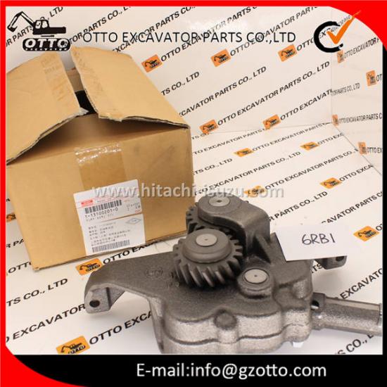 Conjunto de bomba de aceite de motor original HITACHI ISUZU 6RB1 1-13100201-0 1131002010