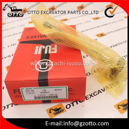 Válvula de escape para camión Isuzu 6RB1, repuestos para automóviles, 1-12552028-0, 1125520280, 112552-0280
