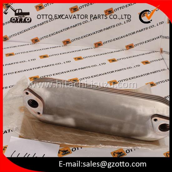 Núcleo del enfriador de aceite del motor ISUZU 4HK1 8-97334100-0, concesionario autorizado ISUZU, HITACHI ZX200-3 8973341000