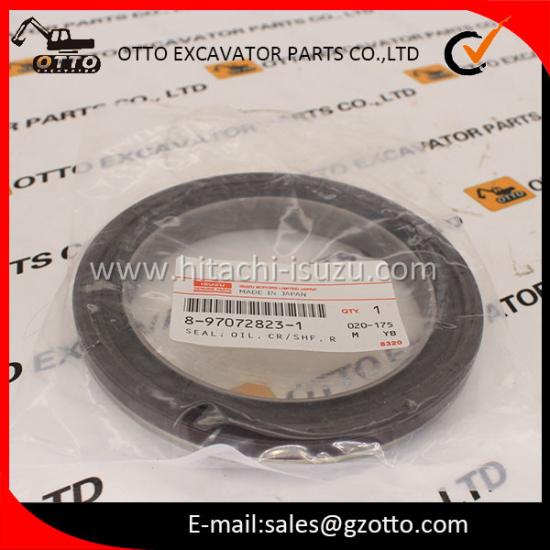 Retén de aceite del cigüeñal trasero ISUZU 6BG1 para excavadora HITACHI ZX200 8970728231 897072-8231