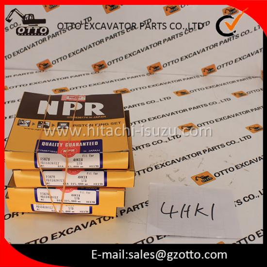 Anillo de pistón NPR de Japón 4HK1 6HK1 8980171660 HITACHI ZX200-3 ZX330-3 ISUZU 6HK1 4HK1 Juego de anillos 8-98017166-0