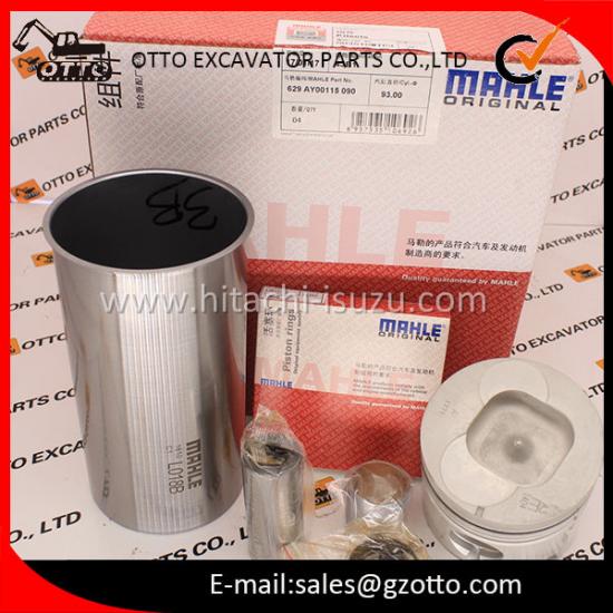 Kit de pistón de motor MAHLE 4JB1T, kit de camisa ISUZU 4JB1T Distribuidor autorizado MAHLE 5-87813179-0
