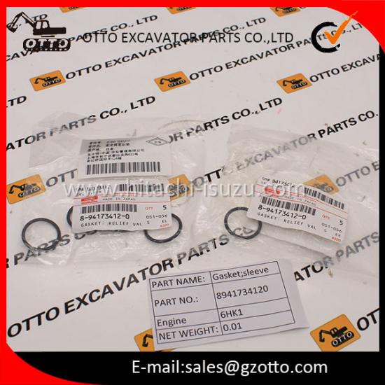 ISUZU 6HK1 Junta de manguito de válvula de alivio 894173-4120 8941734120