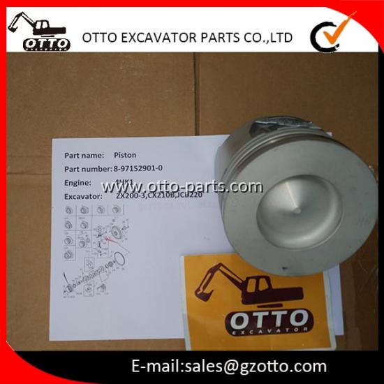 Pistón ISUZU 4HK1 8971529010 897152-9010 para ZX200-3