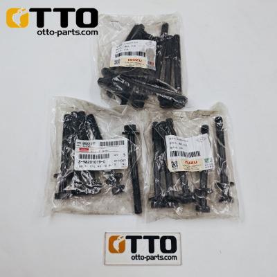 OTTO ZX130-3 Excavator Parts 4JJ1 Cylinder Block Bolt 8982010190 8-98201019-0 for Isuzu 4JJ1 Engine