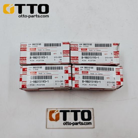 Repuestos originales para motor diésel OTTO, pasador de pistón 8-98015193-1 8980151931 para ISUZU 4JJ1, pasador de pistón de motor