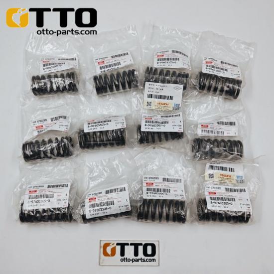 Resorte de válvula para motor 6WG1 de excavadora OTTO ZX450-3 (8976033050, 8-97603305-0) para Isuzu 6WG1